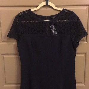 Ann Taylor Navy Dress